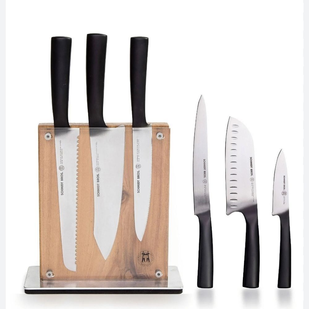 Schmidt Brothers Carbon 6, 7 Piece Knife Block Set - Picture 3 of 16